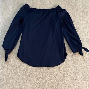 White House Black Market square neck top